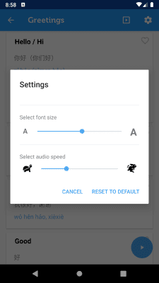 Capture d'écran de l'application Learn Chinese Mandarin Phrases - #4