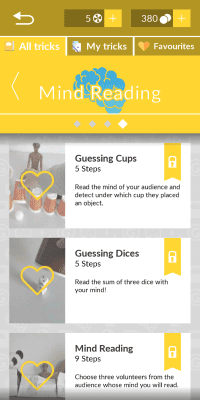 Capture d'écran de l'application Un guide des tours de magie - #3