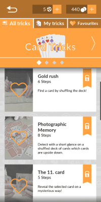 Capture d'écran de l'application Un guide des tours de magie - #5