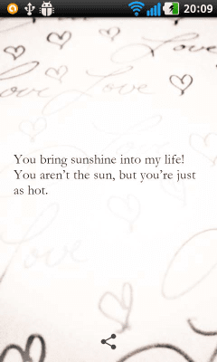 Capture d'écran de l'application Compliments et aphorismes - #4
