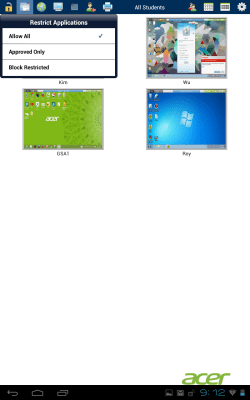 Capture d'écran de l'application ACM Tutor Assistant - #4