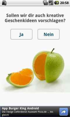 Capture d'écran de l'application Geschenke-Ratgeber - #3