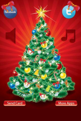 Capture d'écran de l'application Christmas Music Tree Free - #1