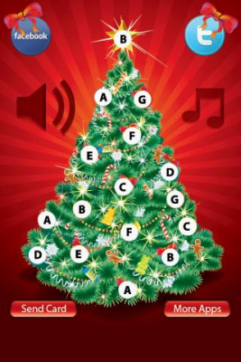 Capture d'écran de l'application Christmas Music Tree Free - #2