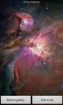 Capture d'écran de l'application Sky Map - #5