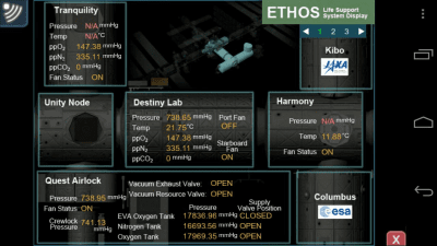 Capture d'écran de l'application ISSLive - #5