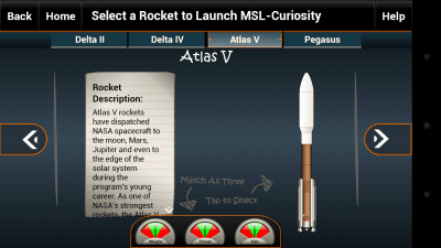 Capture d'écran de l'application Rocket Science 101 - #3