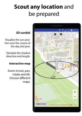 Capture d'écran de l'application Sun Locator Lite - #2