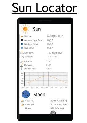 Capture d'écran de l'application Sun Locator Lite - #6