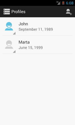 Capture d'écran de l'application BioRhythms - #3