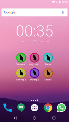 Capture d'écran de l'application Cat Sounds - #4