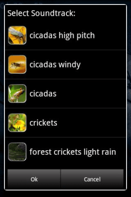 Capture d'écran de l'application Crickets - #2
