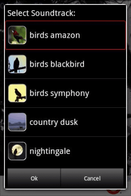 Capture d'écran de l'application Bird Songs - #2