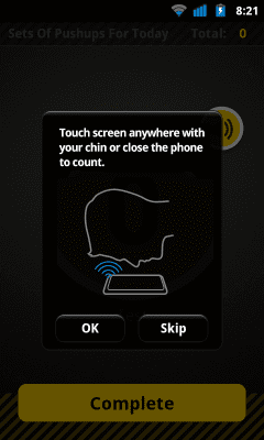 Capture d'écran de l'application Push Ups - #3
