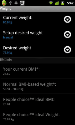 Capture d'écran de l'application Podomètre - #7