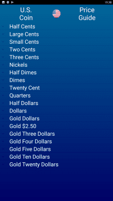 Capture d'écran de l'application US Coin Price Guide - #2