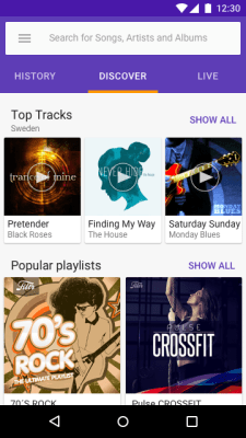 Capture d'écran de l'application TrackID : Reconnaissance de la musique - #2