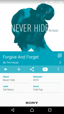 Capture d'écran de l'application TrackID : Reconnaissance de la musique - #6