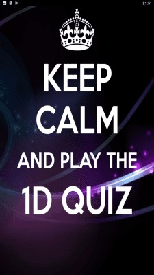 Capture d'écran de l'application One Direction quiz & 1D games - #1