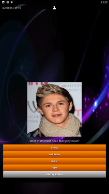 Capture d'écran de l'application One Direction quiz & 1D games - #5