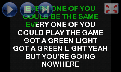 Capture d'écran de l'application Karaoke-A-GoGo Lite - #4