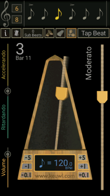 Capture d'écran de l'application Metronome - #2
