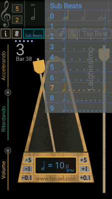 Capture d'écran de l'application Metronome - #5