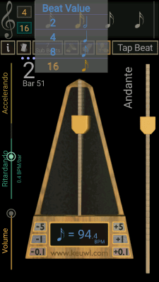 Capture d'écran de l'application Metronome - #6