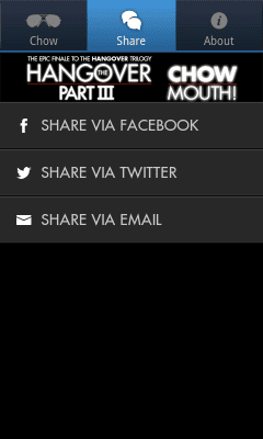 Capture d'écran de l'application The Hangover - #3