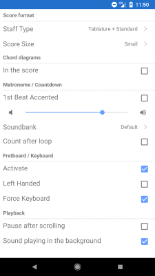 Capture d'écran de l'application Guitar Pro - #7