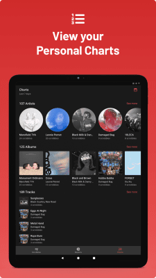 Capture d'écran de l'application Last.fm - #7