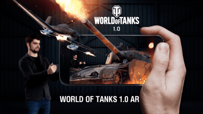 Capture d'écran de l'application World of Tanks AR Experience - #1