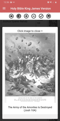 Capture d'écran de l'application Holy Bible King James Version (Free) - #3
