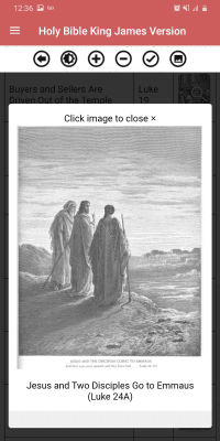 Capture d'écran de l'application Holy Bible King James Version (Free) - #6