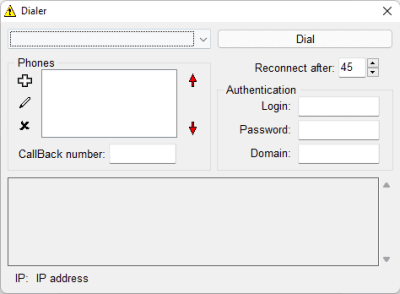 Capture d'écran de l'application MyProxy - #3