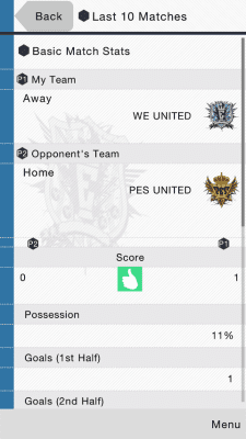 Capture d'écran de l'application myPES - #3