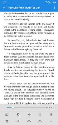 Capture d'écran de l'application Moon+ Reader - #4