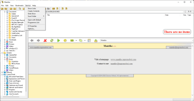 Capture d'écran de l'application Mantike - #3