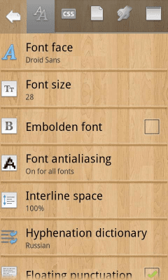 Capture d'écran de l'application Cool Reader - #5