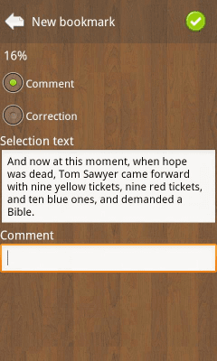 Capture d'écran de l'application Cool Reader - #8
