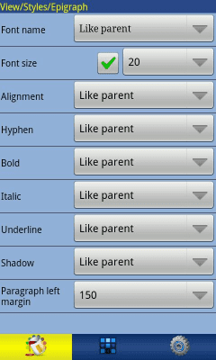 Capture d'écran de l'application ZXReader - #3