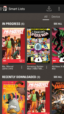 Capture d'écran de l'application Marvel Comics - #2