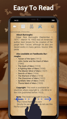 Capture d'écran de l'application EBook Reader & Free ePub Books - #2