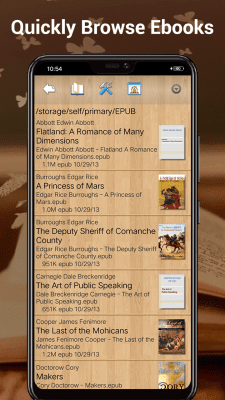 Capture d'écran de l'application EBook Reader & Free ePub Books - #4