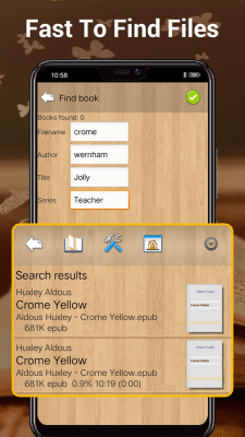 Capture d'écran de l'application EBook Reader & Free ePub Books - #6