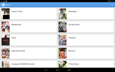 Capture d'écran de l'application Manga Plus Reader - #3