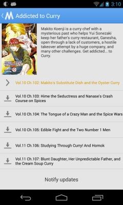 Capture d'écran de l'application Manga Plus Reader - #13