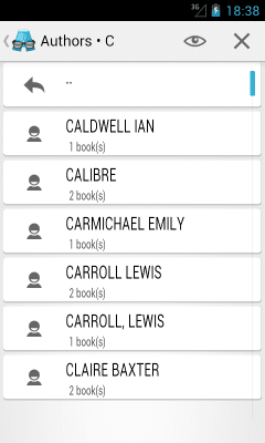 Capture d'écran de l'application AlReader - #4
