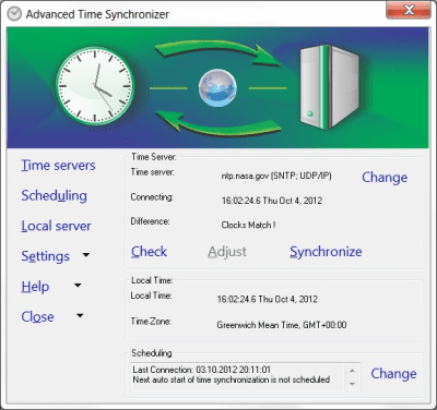 Capture d'écran de l'application Advanced Time Synchronizer - #2