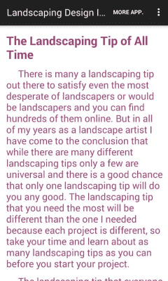 Capture d'écran de l'application Landscaping Design Ideas - #7